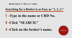 How to search for a broker using BrokerCheck.