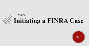 Initiating a FINRA Arbitration.